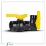 شیر توپی تک ضرب دسته پلیمری ویسپار