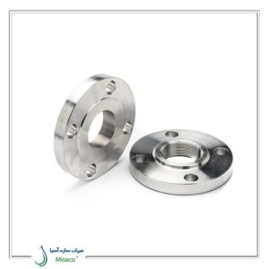 فلنج رزوه ای لبه دار 8 میلیمتر