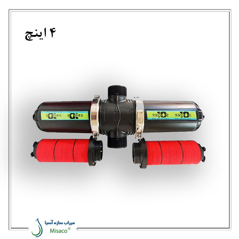 Iriton 4-inch twin disc filter فیلتر دیسکی 4 اینچ دوقلو ایریتن