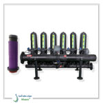 پکیج فیلتر دیسکی تمام اتوماتیک 6 واحده دوبل 20 میکرون-1