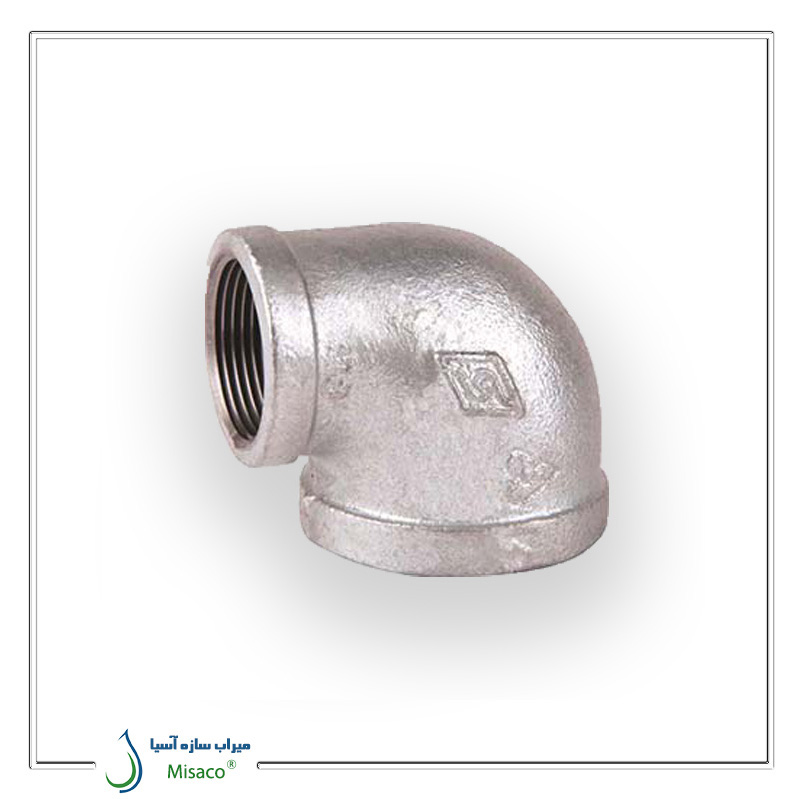 Galvanized elbow Mech زانو تبدیل گالوانیزه مک