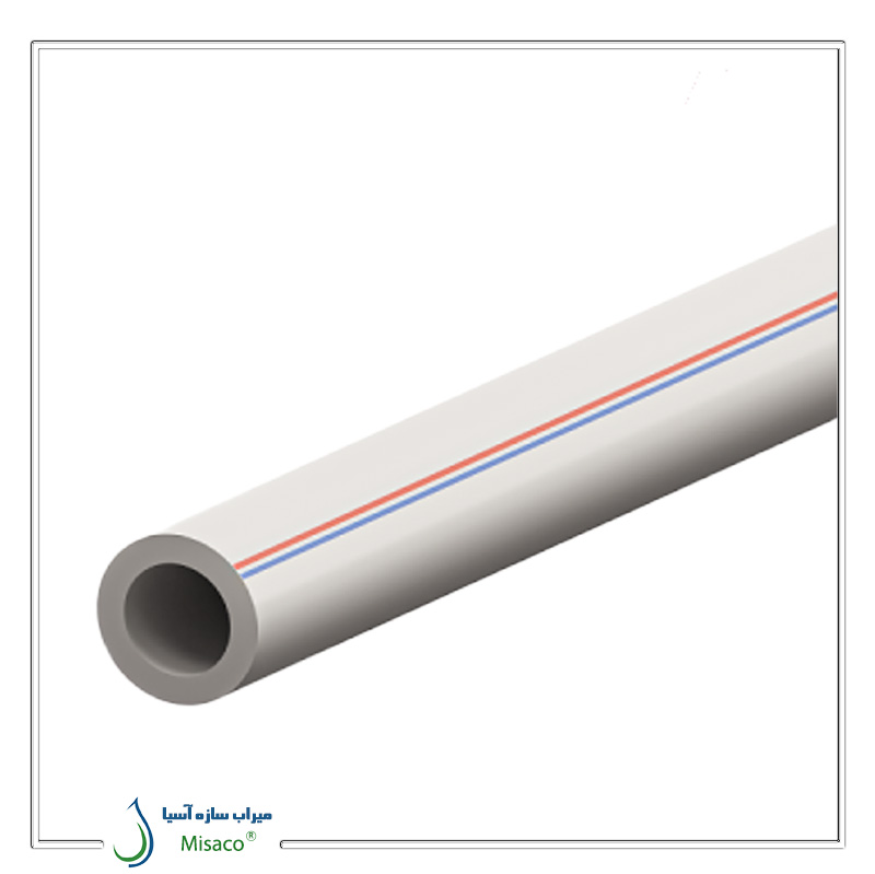 Single-layer polypropylene pipe PP.RCT pipe decoration لوله تک لایه پلی پروپیلن PP.RCT آذین لوله