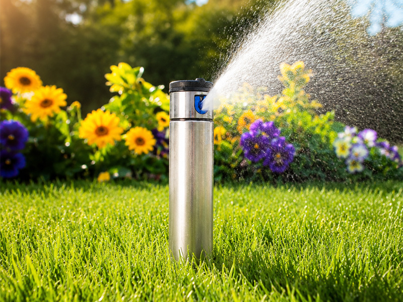 سیستم آبیاری بارانی فضای سبز